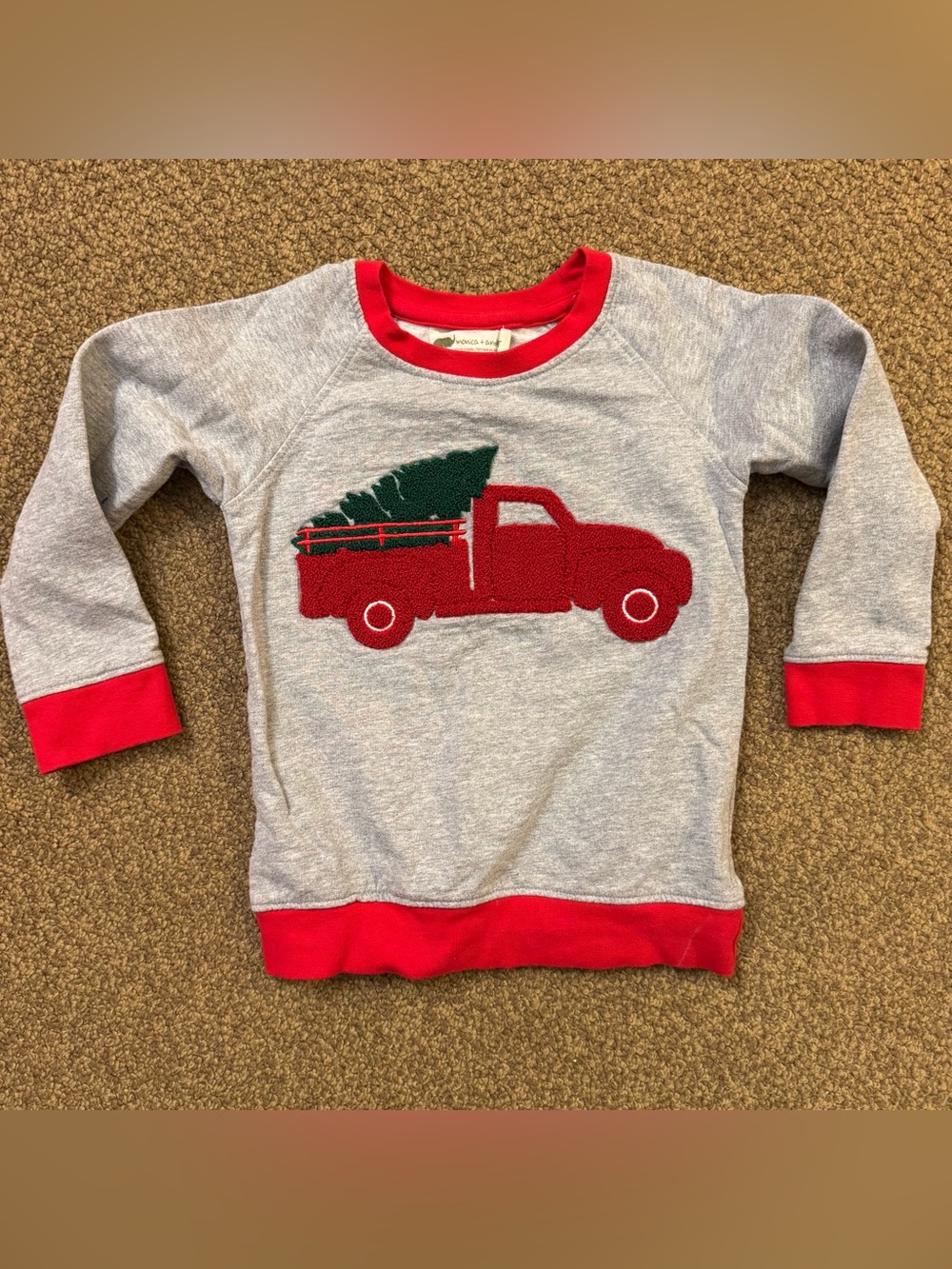 Monica + Andy Christmas Truck sweater